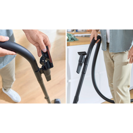 BOSCH BGB38BA1 Ηλεκτρική Σκούπα με σακούλα Μαύρη BOSCH BGB38BA1 Ηλεκτρική Σκούπα με σακούλα Μαύρη